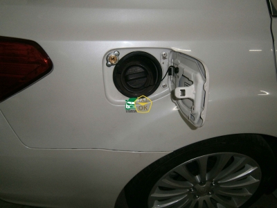 Установка ГБО на авто Subaru Legacy 2.5 TURBO 2012 газ на машину Gaz Ok Газ ОК Киев